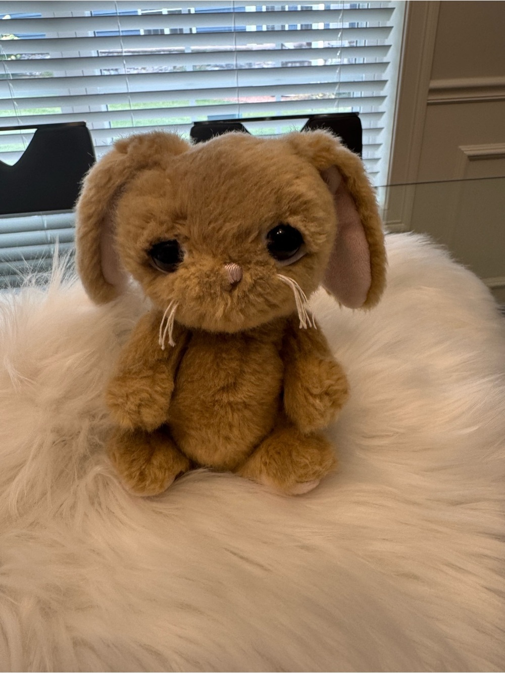 Bearington collection Plush Bunny Stuffed Toy - Brown